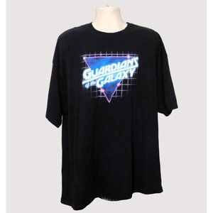 Marvel Guardians of the Galaxy Tee Shirt 4 XL Black 100% Cotton